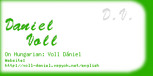 daniel voll business card